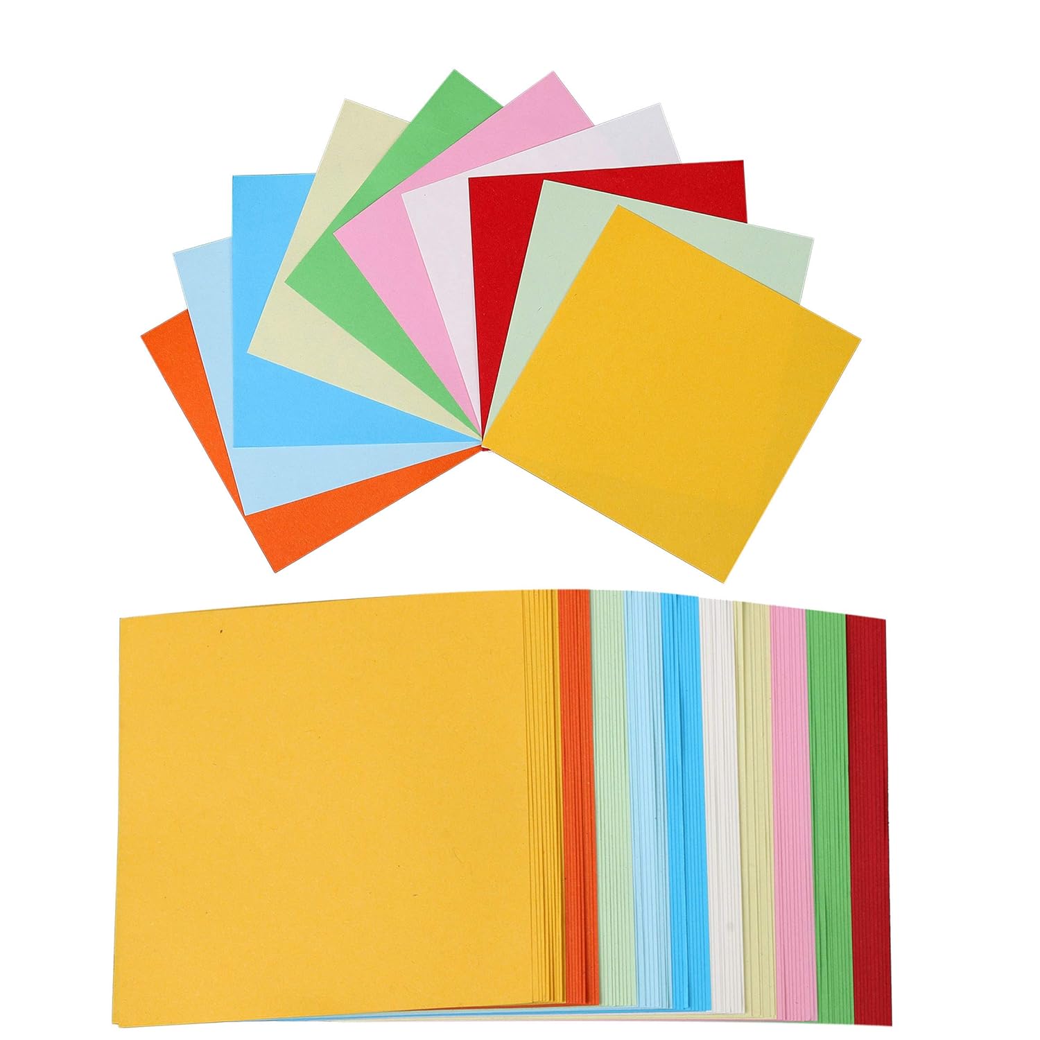 Origami, Papel Origami 100 hojas Doble Cara Papel para Papiroflexia de