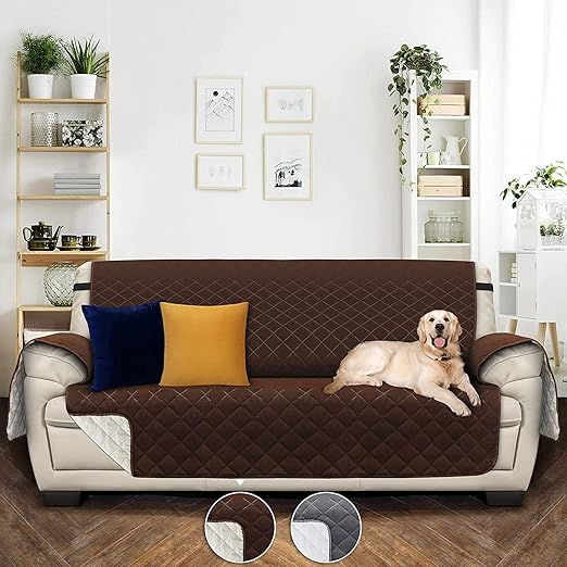 RWFunda Protectora de Sofá 3 Plazas Cubre Sofas Impermeable