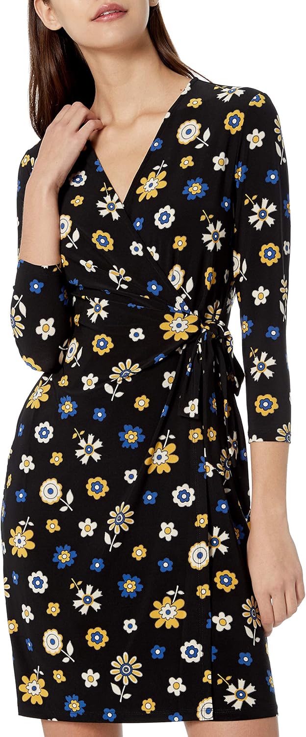 anne klein yellow dress