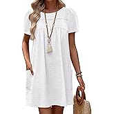 Bsubseach Women Swimsuit Coverup Swiss Dot Bathing Suit Swimwear Lace Trim Beach Dress Summer Sun Dresses Resort Wear