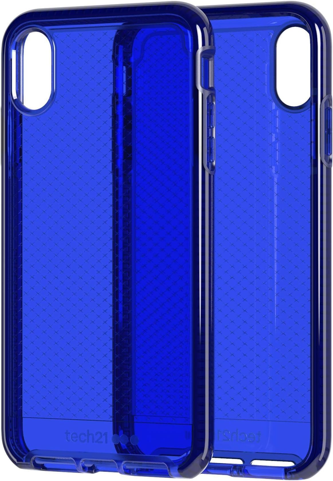 tech21 Evo Check Phone Case Cover for Apple iPhone Xs Max - Midnight Blue