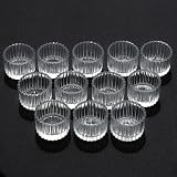 Vohocandle Clear Tealight Holder Set of 12 3.5x5 cm Glass Tealight Holders view 2