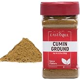 Eastanbul Cumin Powder, Ground Cumin, Natural, 6.35oz | Cummin, Comino, Cumin Tea, Ground from Top-Notch Whole Cumin Seeds, Comina Molido, Cumin Spice Finely Ground Cumin Seasoning