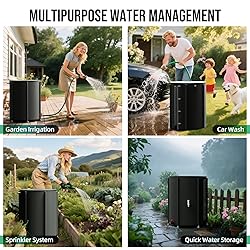 Collapsible Rain Barrel Water Collection System