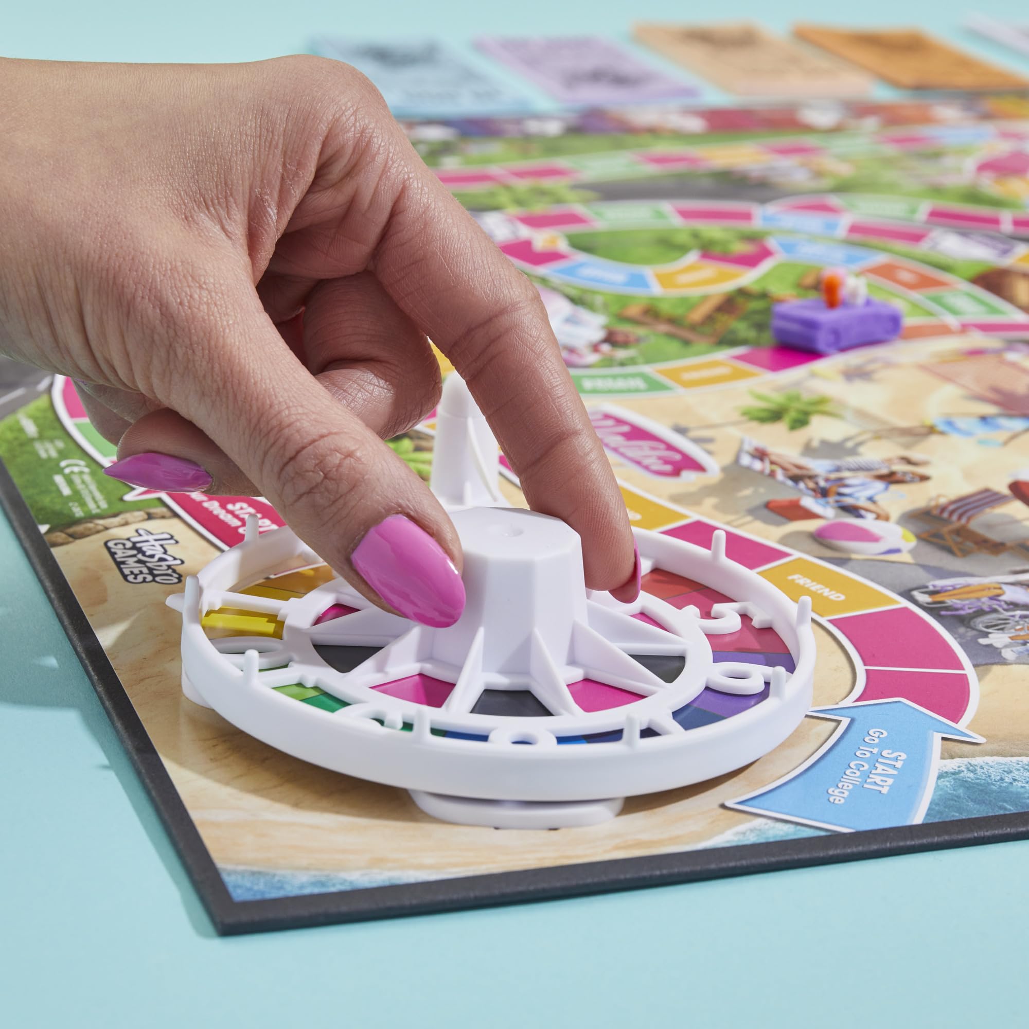 Hasbro Games The Game of Life: Barbie Edition Board Game | Ages 8+ | 2 to 4 Players | Fun Family Games for Kids and Adults | Kids Gifts (Amazon Exclusive)