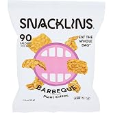 SNACKLINS Barbeque Puffed Veggie Crisps, 0.9 OZ