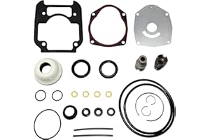 KUNOANZ 98-8M0142979 Gearcase Seal Kit For Mercury Mariner 175 200 225 250 300 250R 300R HP Outboard 175hp 200hp 225hp 250hp 300hp 3.4L V6 Pro XS SeaPro 4.6L V8 Verado Racing AMS