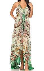 Sakkas 1817 - Lizi Womens Maxi High-Low Halter