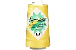 Signature 3 Ply Cotton Quilting Thread, 40wt/3000 yd, Buttercup