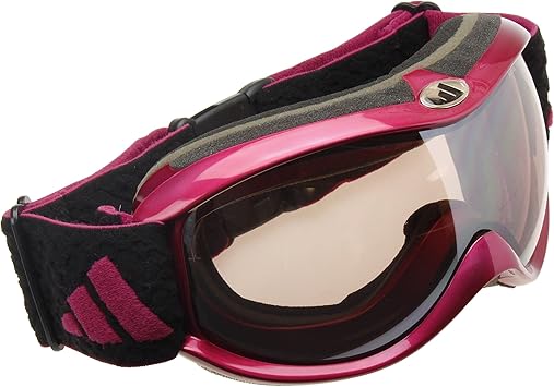 Amazon Adidas アディダス スノーゴーグル Yodai A133 51 6305 メタリックマジェンタ L Adidas アディダス ゴーグル