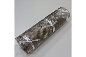 YIKAI Woven Wire 8 Mesh 12"X24" 30cm X60cm x2.5mm Beekeeping Varoa/Varroa Apiary Steel 60% Open Area Filter Sheet Water Oil Industrial Filtration