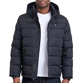 Tommy Hilfiger Men's Down Alternative Hooded Puffer Jacket (Standard and Big &amp; Tall)