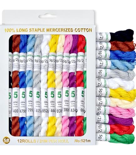 Amazon.com: DMC Tapestry Wool - The Tropical Collection - 12 Count