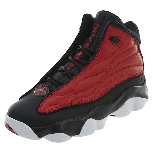 jordan pro strong black and white