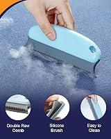 The Home Treasure 3 Pcs Double-Sided Fabric Shaver Lint Remover view 5