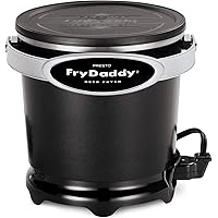 Presto 05420 FryDaddy Electric Deep Fryer,Black