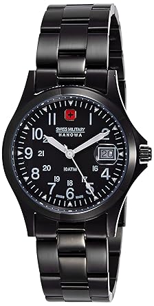 Swiss Military Analog Black Dial Mens Watch-SM05304MSB.H02MTX