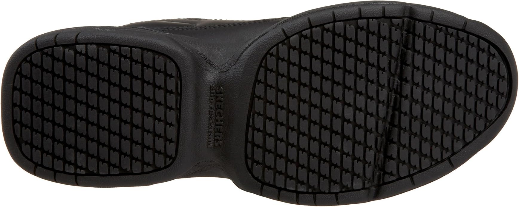 black wipeable skechers