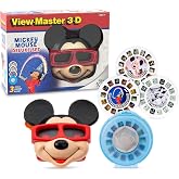 View-Master Mickey Mouse Deluxe Set, Disney 100 Edition - STEM, Retro, Fun Learning Toy for Kids and Adults, Toddlers, Ages 3+