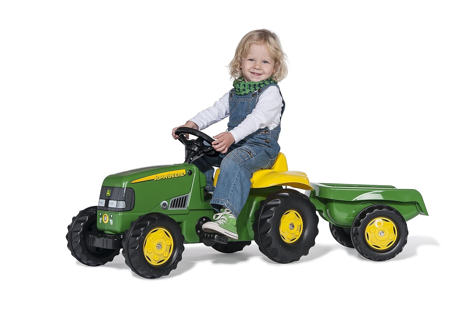 Rolly Toys Tractor de juguete con remolque desmontable