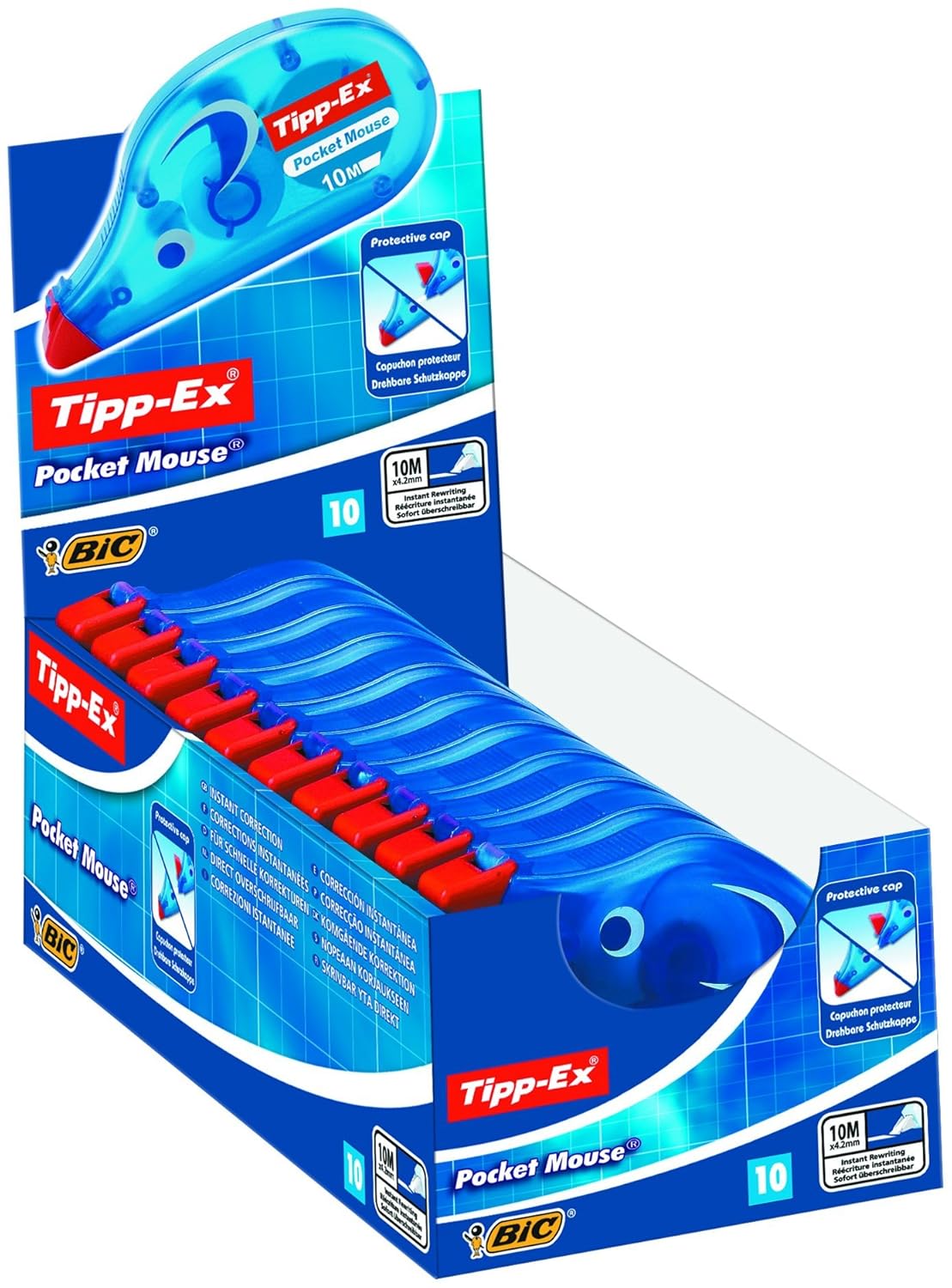 TippEx Pocket Mouse Correction Tape Box of 10 eBay