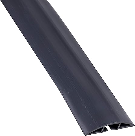 Power Gear Black 6 Ft Floor Cord Cover Rubber Low Profile