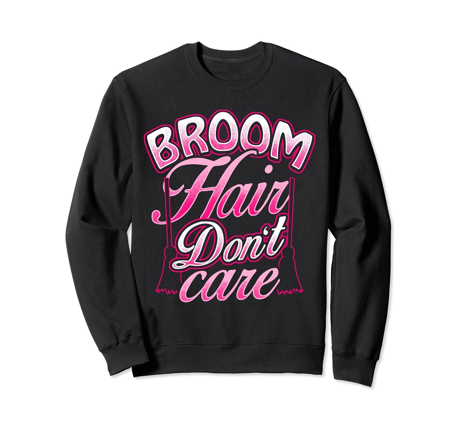 Halloween Sweatshirt Outfit Funny Broom Hair- TPT