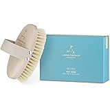 Revive Body Brush – 100% Natural Vegan Agave Sisal Bristles for Dry Skin Brushing – Exfoliate Dead Skin, Detox, Reduce Cellulite, Stimulate Circulation and Lymphatic Drainage, Brighten and Firm Skin