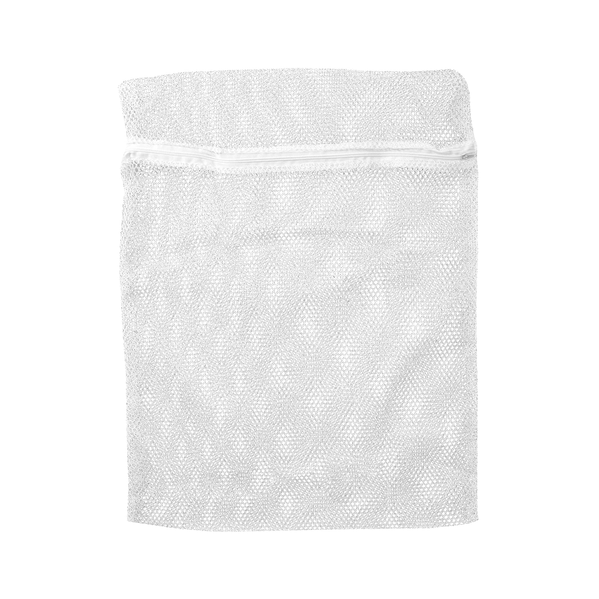 Compactor Small Zipped Laundry Bags for Washing Machines, White, 35 x 50cm