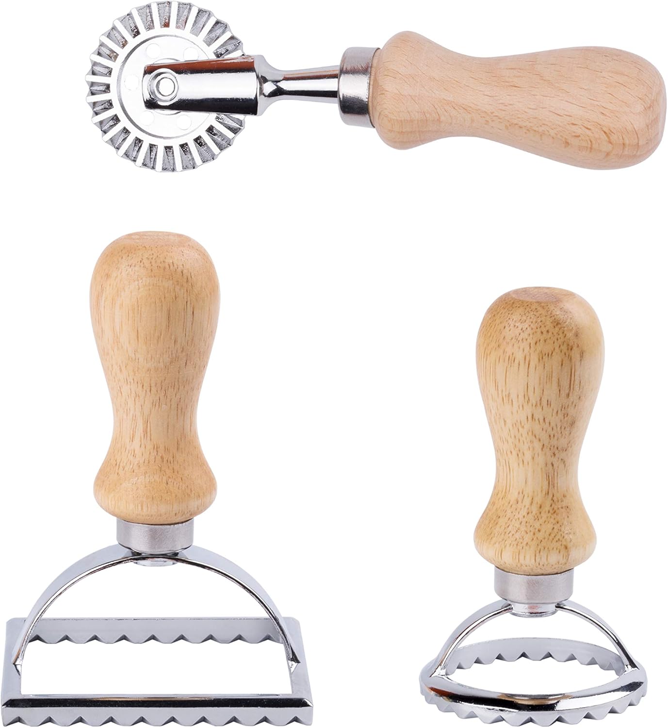 Ravioli Cutter, 2 Pcs Ravioli Maker and 1 Pcs Pasta