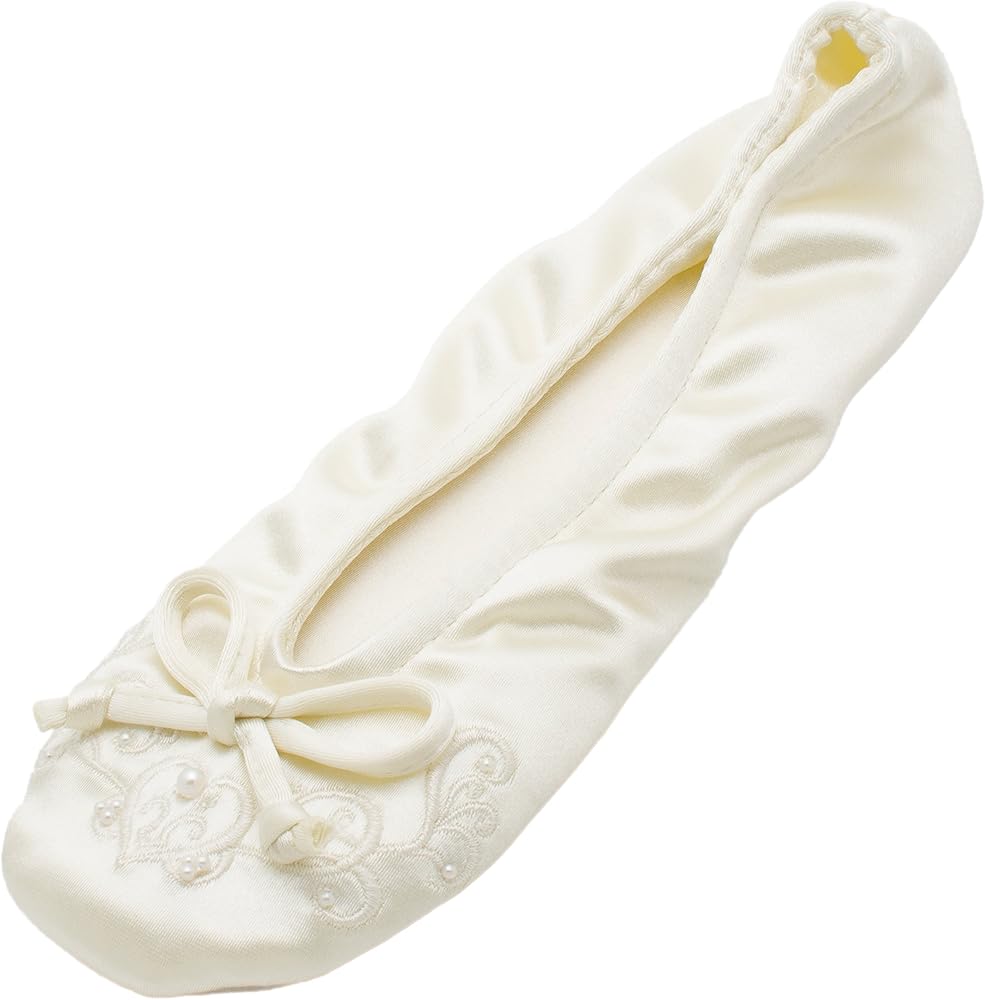 ivory ballerina slippers