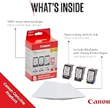 Canon PG-545XL CL-546XL High Yield Ink Cartridges 3 Pack w/ Photo Paper view 2