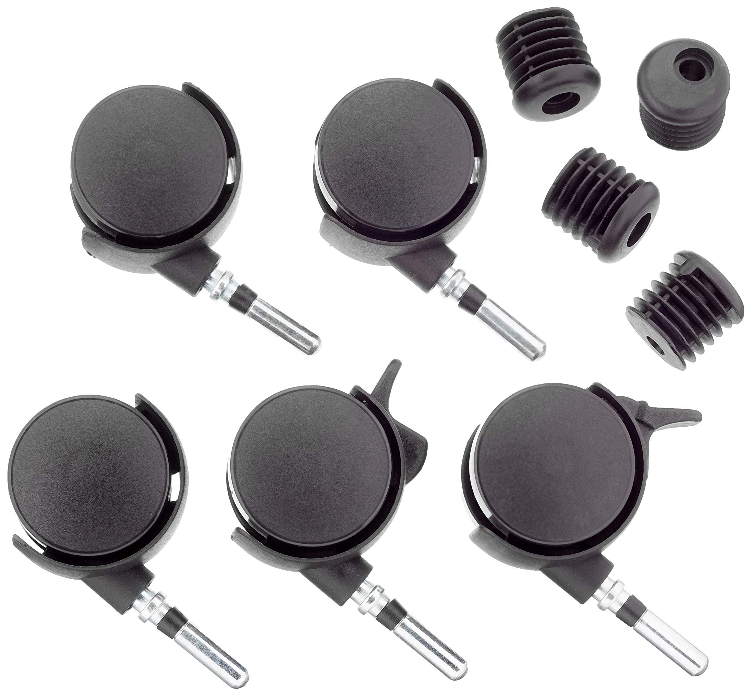 Leifheit PC Table Wheels 1074280, Standard, Single