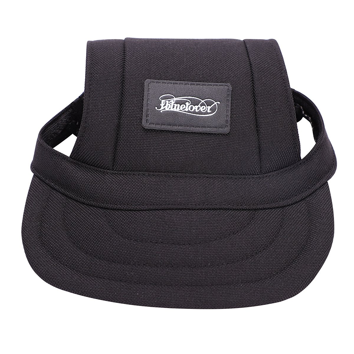 Pet Hats Summer Baseball Caps Dog Cat Visor Sports Hat cap Outdoors Sunbonnet Puppy Cat Hat Elastic Neck Strap Oxford Cap For Small Medium Dog Fat Protection Sun (M, Black)