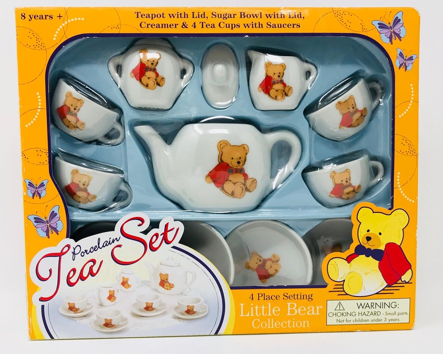 bear tea set