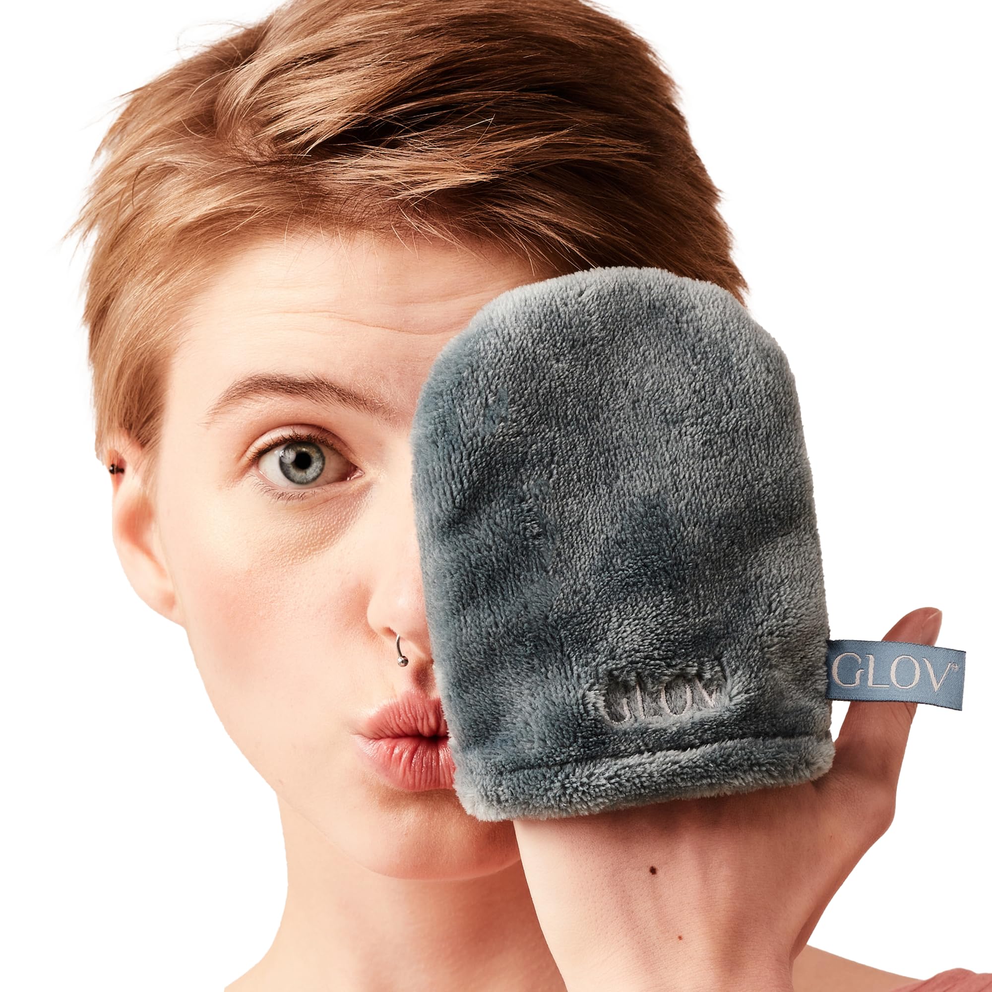 Glov Washable Microfiber Facial Cleansing Cloths Hypoallergenic Reusable Gentle Makeup Remover for Sensitive Skin Ultra-soft Safe for Eyes Effective Skincare Routine