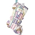 Bucilla Felt Applique 18" Stocking Making Kit, Nutcracker Sweet, Perfect for DIY Arts and Crafts, 89256E