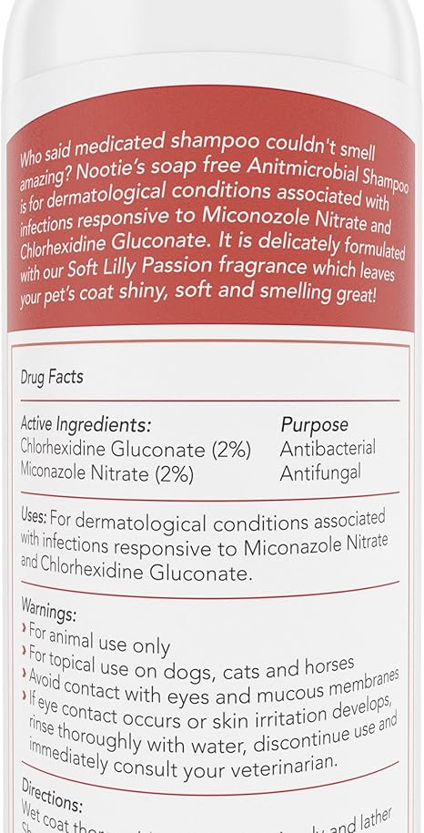 nootie antimicrobial shampoo
