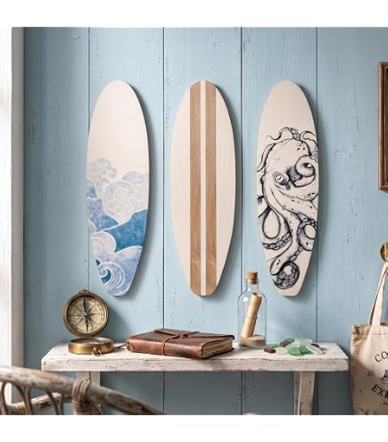 Amazon.com: Things2Die4 Corona Beer Surfboard Wooden Wall Art Tiki