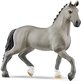 Schleich Horse Club Cheval de Selle Francais Stallion Horse Figurine - Authentic and Educational Toy Figure, Fun and Imaginative Play for Boys and Girls, Gift for Kids Ages 5+
