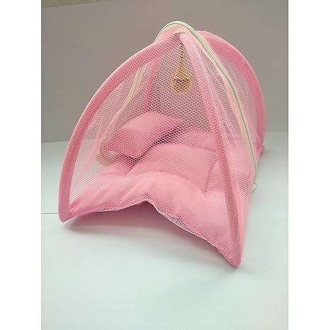 Weird Laddu Gopal Mosquito Net Luxury Bed with Pillow 10*10 Inch