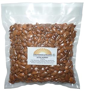 Bitter Almonds Raw Natural (Kernels) 430g Bag (15oz)