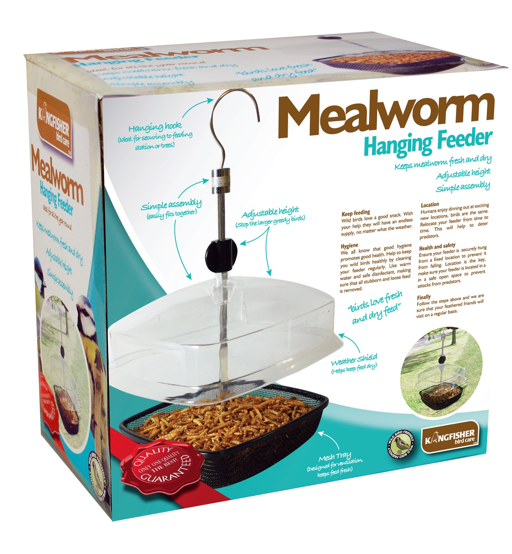 Natures Market Deluxe Mealworm Feeder