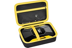 Paiyule Case Compatible with Skight/for LOLSSA/for Hafuloky/for AstroAI/for Fanttik Tire Inflator Portable Air Compressor, Air Pump Storage Holder Pocket, Bike Pump Organizer Bag (Box Only)