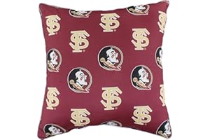 College Covers Everything Comfy Florida State Seminoles 16" x 16" Decorative Pillow