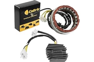 Caltric Stator and Regulator Rectifier Compatible With Honda Cb750 Cb750F/F2/Kz Dohc Supersport 1979-1983