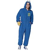 Spirit Halloween Sesame Street Adult Cookie Monster Costume | Officially Licensed | Group Costume | One Piece Costume