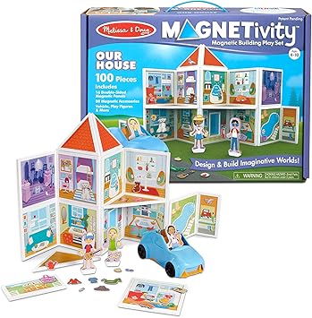 magnetic house toy