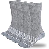 Copper Fit Unisex Crew Length Sport Socks, 2 Pair