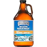 Sovereign Silver Bio-Active Silver Hydrosol for Immune Support - Colloidal Silver - 10 ppm, 64 fl oz